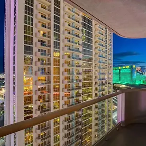 Mgm Signature-19-802 1br 2ba F1 Pits View Balcony Las Vegas